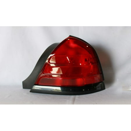 Tail Light Assembly Fits select: 2008-2011 FORD CROWN VICTORIA POLICE INTERCEPTOR, 2000-2002 FORD CROWN VICTORIA