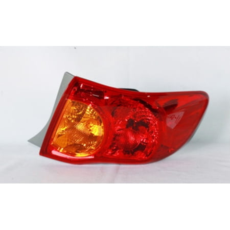 Tail Light Assembly Fits select: 2009-2010 TOYOTA COROLLA