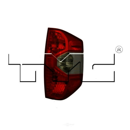 Tail Light Assembly Fits select: 2014-2017 TOYOTA TUNDRA, 2018 TOYOTA TUNDRA CREWMAX SR5