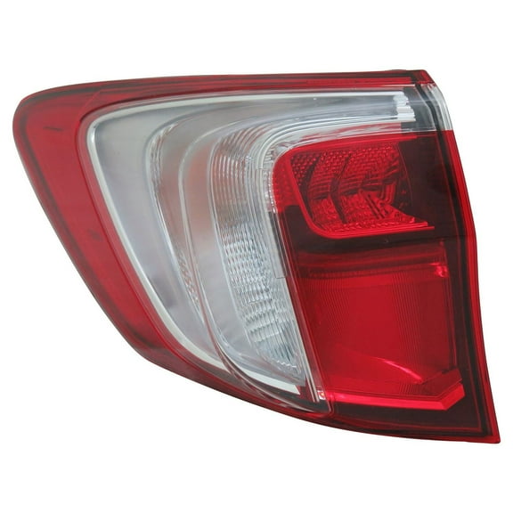 Tail Light Assembly LH/Drive for 16 18 Acura RDX 11-6844-00-9 33550TX4A51 TYC