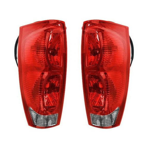 Tail Light Assembly Set 2 Piece - Compatible with 2002 - 2006 Chevy Avalanche 2500 2003 2004 2005