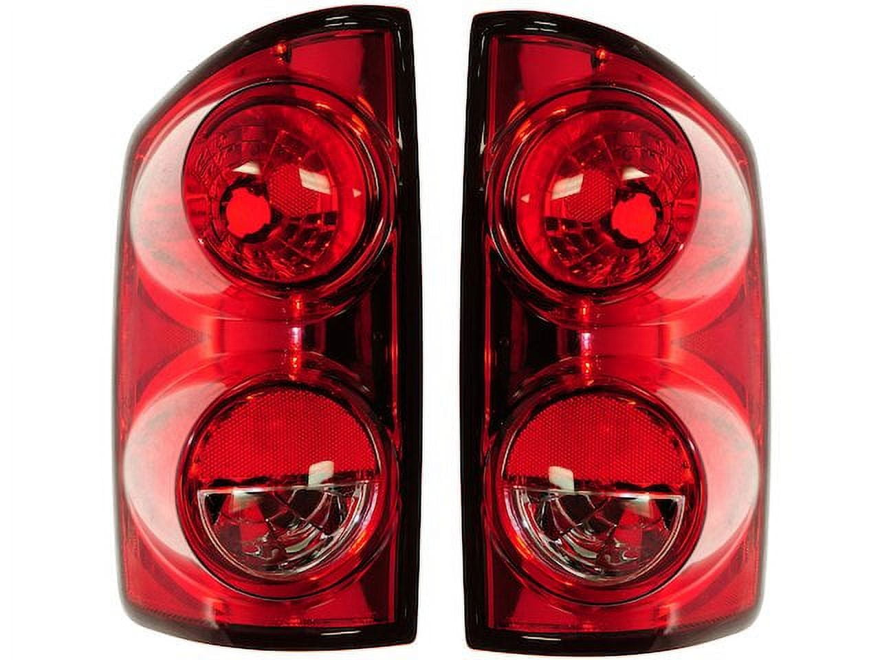 Tail Light Assembly Set 2 Piece - Compatible with 2007 - 2009 Dodge Ram 2500 2008