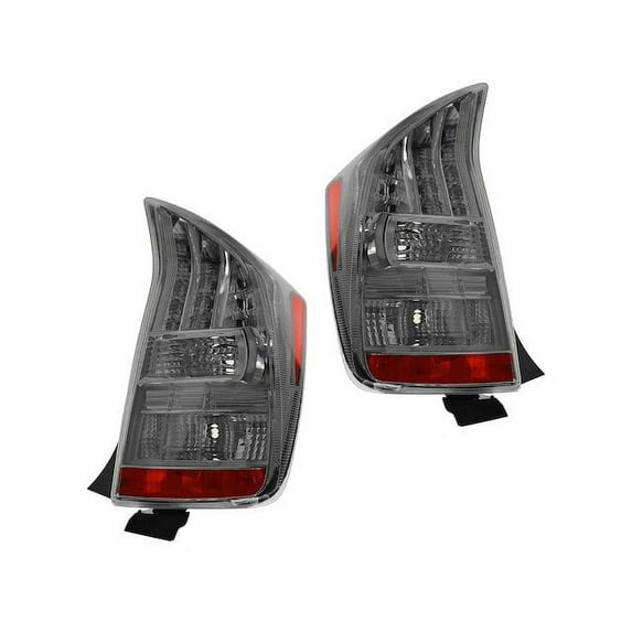 Tail Light Assembly Set 2 Piece - Compatible with 2010 - 2011 Toyota Prius