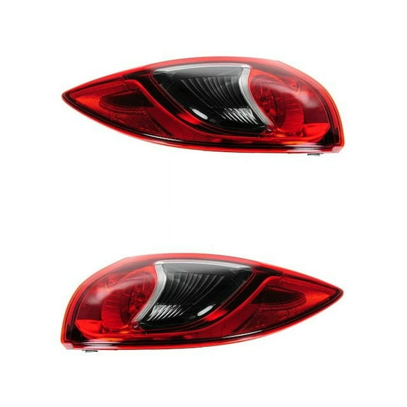 Tail Light Assembly Set 2 Piece - Compatible with 2013 - 2016 Mazda CX-5 2014 2015