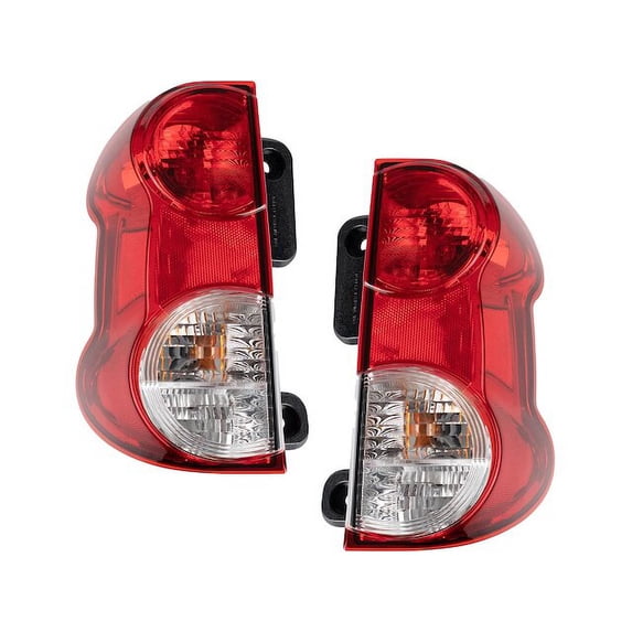 Tail Light Assembly Set 2 Piece - Compatible with 2013 - 2019 Nissan NV200 2014 2015 2016 2017 2018