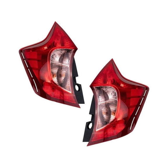 Tail Light Assembly Set 2 Piece - Compatible with 2014 - 2019 Nissan Versa Note 2015 2016 2017 2018