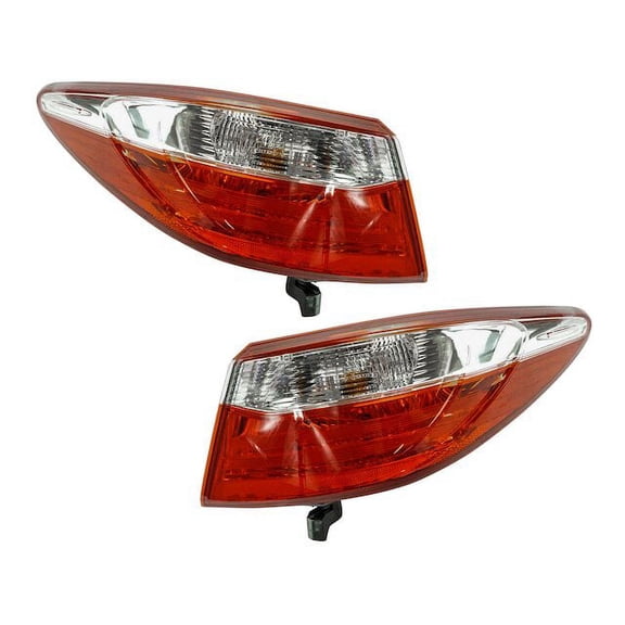 Tail Light Assembly Set 2 Piece - Compatible with 2015 - 2017 Toyota Camry 2016