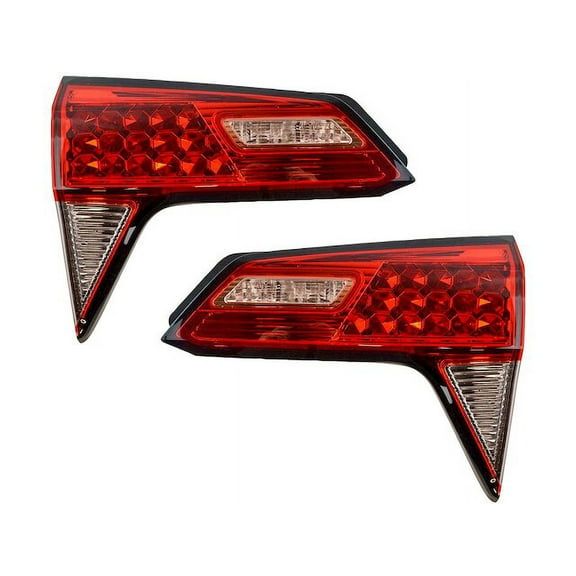 Tail Light Assembly Set 2 Piece - Compatible with 2016 - 2018 Honda HR-V 2017