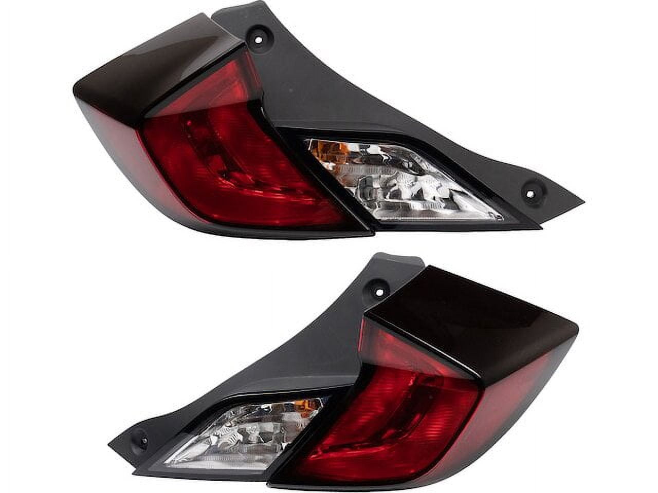OEM Honda Civic Coupe Right Passenger Quarter Tail Light Lamp 33500-TBG-A01 - Used OEM Japan - View #2