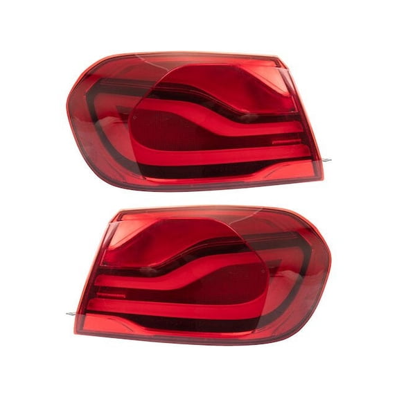 Tail Light Assembly Set 2 Piece - Compatible with 2018 - 2019 BMW 430i