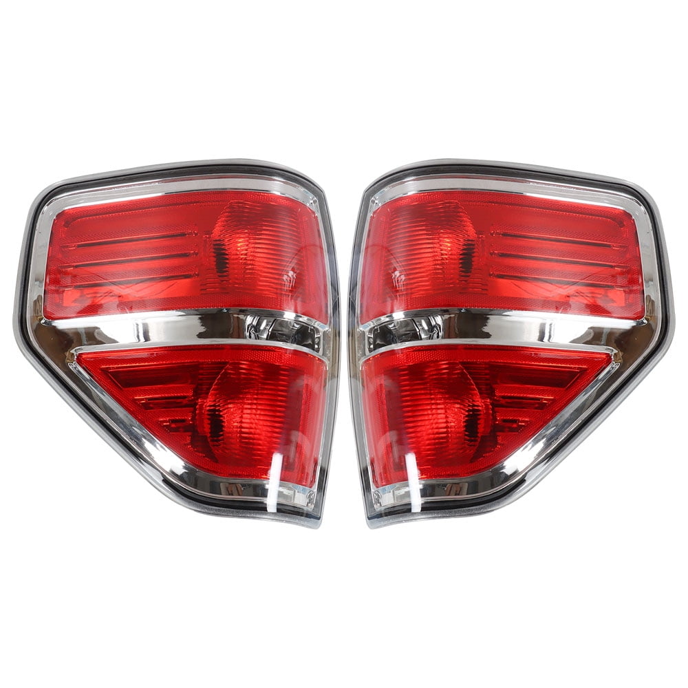 Tail Light Brake Lamps Assembly for 2009-2014 Ford F150 F-150 Driver Left Side and Passenger Right Side FO2818143 FO2819143