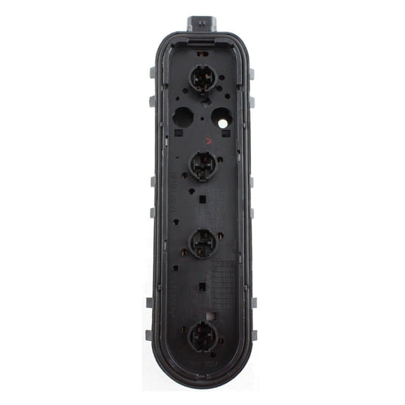 Tail Light Circuit Board - Right Side Plastic Housing Without Bulbs