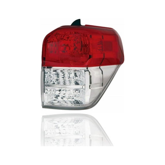 Tail Light - Compatible/Replacement for '10-13 Toyota 4Runner SR5/Limited - With Chrome Lower Bezel - Right Hand - Passenger - 8155135360 Fits select: 2011-2013 TOYOTA 4RUNNER SR5/LIMITED/TRAIL