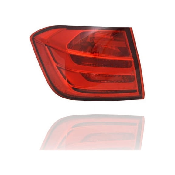 Tail Light - Compatible/Replacement for '12-15 BMW 3-Series Sedan F30 Hybrid, 15-15 M3 Sedan - On Body - Left Hand - Driver - 63217313039 - CAPA Fits select: 2012-2015 BMW 328, 2013-2015 BMW 320