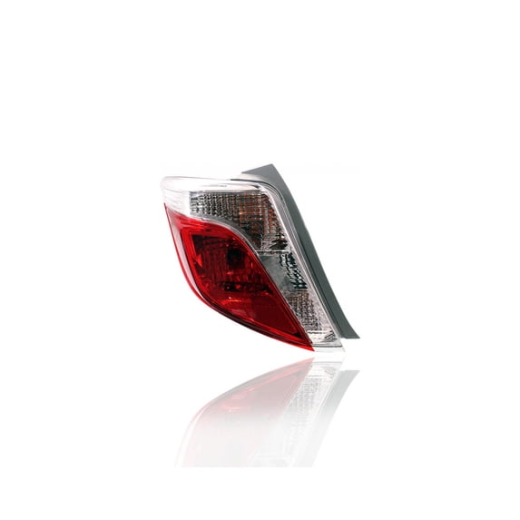 Tail Light - Compatible/Replacement for '12-14 Toyota Yaris Hatchback - Left Hand - Driver - 8156152760 - CAPA