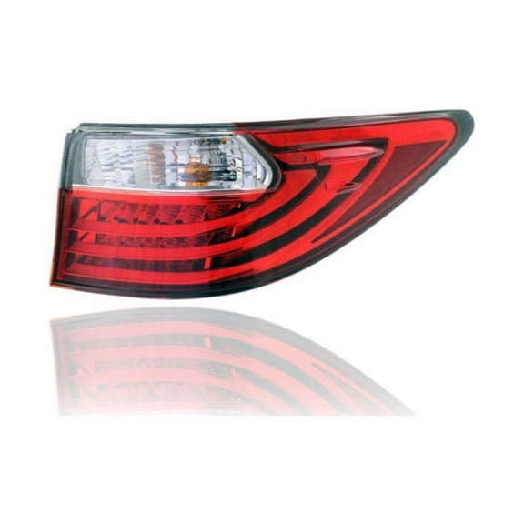 Tail Light - Compatible/Replacement for '13-15 Lexus ES300h/ES350 - Outer On Body - Right Hand - Passenger - 8155133560