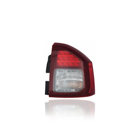Tail Light - Compatible/Replacement for '14-17 Jeep Compass - Right Hand - Passenger - 5272908AB - CAPA