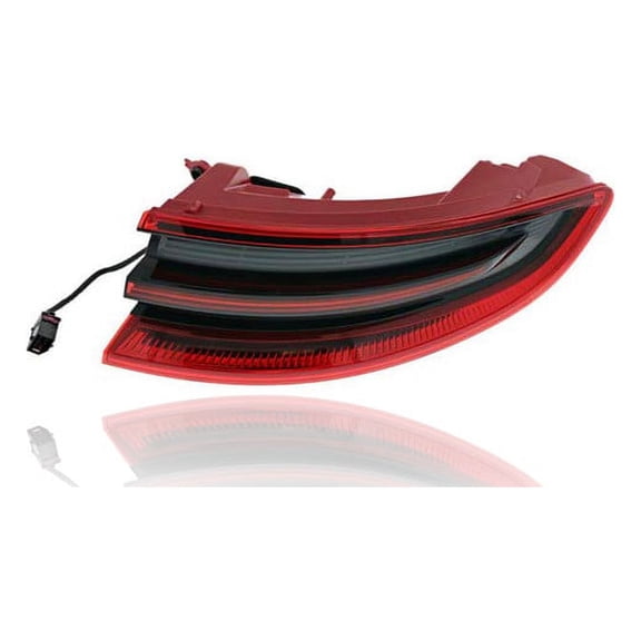Tail Light - Compatible/Replacement for '15-18 Porsche Macan - Outer On Body, Red - Right Hand - Passenger - 95B945096N
