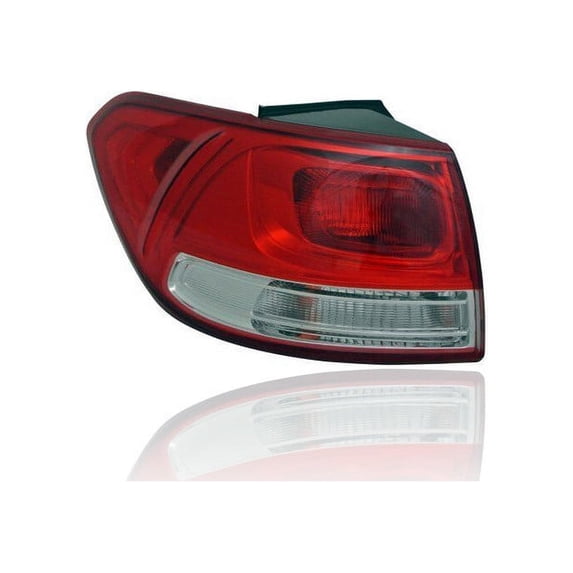 Tail Light - Compatible/Replacement for '16-18 Kia Sorento L/LX/EX - Halogen, Outer On Body Quarter Panel - Left Hand - Driver - 92401C6000 - CAPA