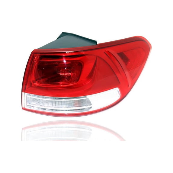 Tail Light - Compatible/Replacement for '16-18 Kia Sorento L/LX/EX - Halogen, Outer On Body Quarter Panel - Right Hand - Passenger - 92402C6000