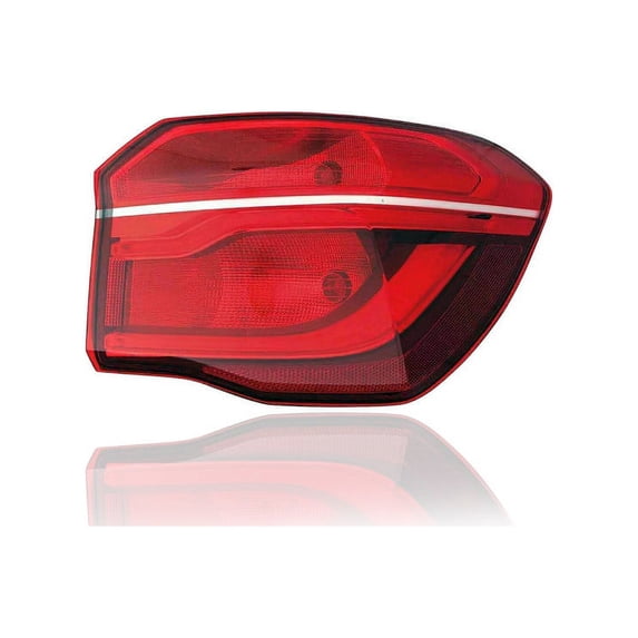 Tail Light - Compatible/Replacement for '16-19 BMW X1 - Outer On Body, With LED Head Lamps - Right Hand - Passenger - 63217488548 - CAPA