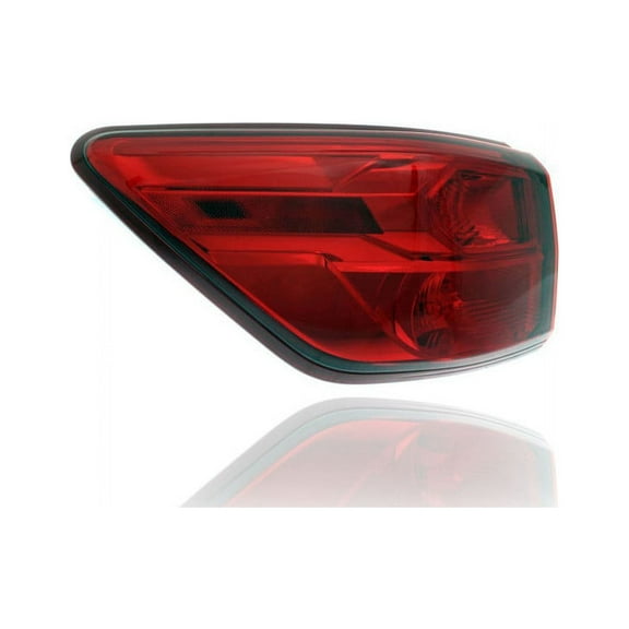 Tail Light - Compatible/Replacement for '17-20 Nissan Pathfinder - Outer On Body - Left Hand - Driver - 265559PF0A - CAPA