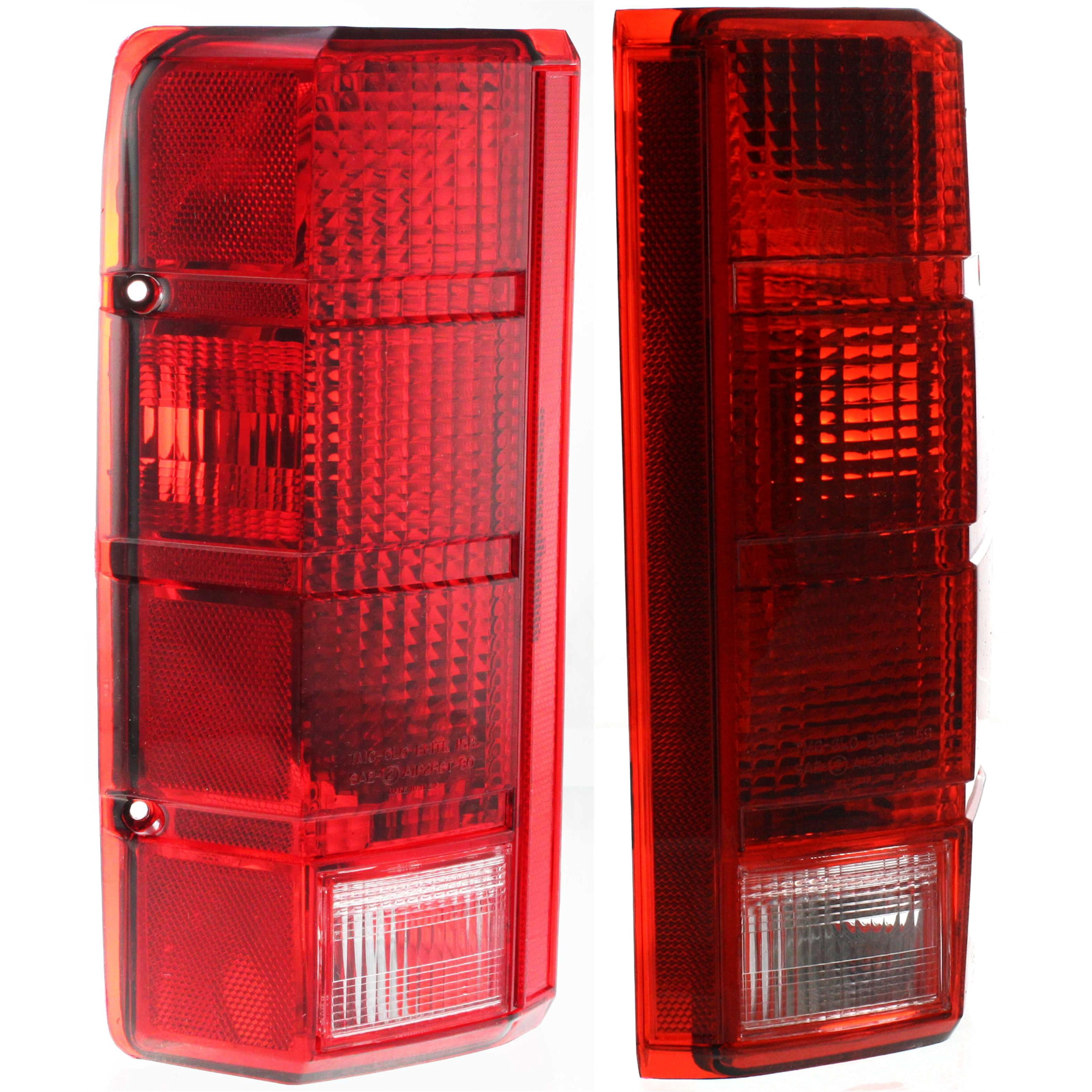 Tail Light Compatible With 1980-1986 Ford F-250 1980-1983 F-100 SET of 2 Left Driver and Right Passenger Side
