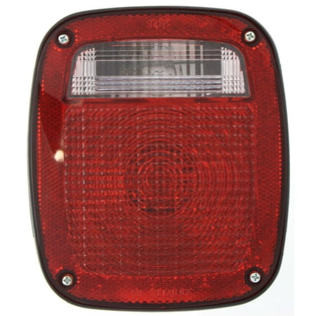 Tail Light Compatible With 1991-1995, 1997 Jeep Wrangler Right Passenger With bulb(s)