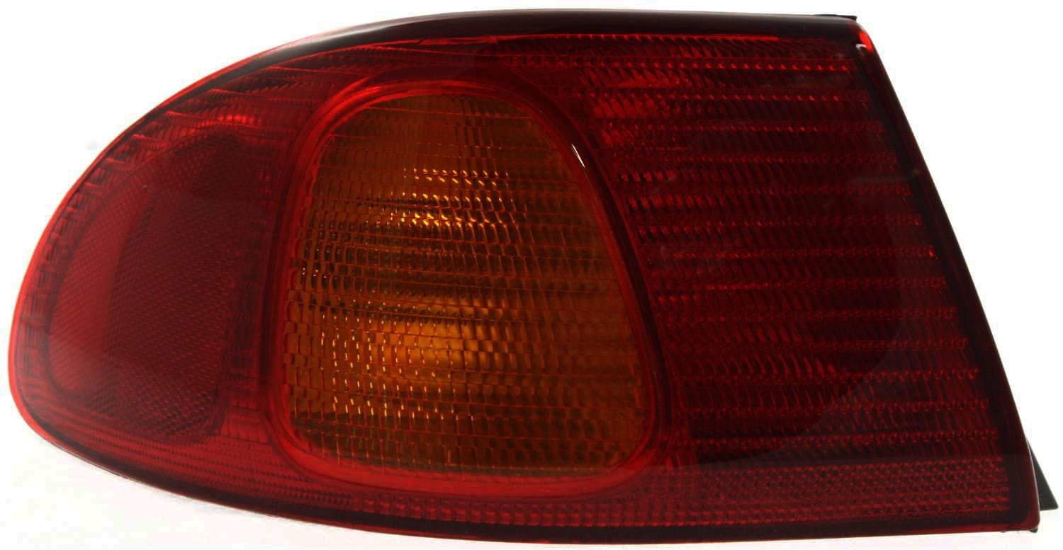 Tail Light Compatible With 1998-2002 Toyota Corolla Left Driver Side, Outer With bulb(s)