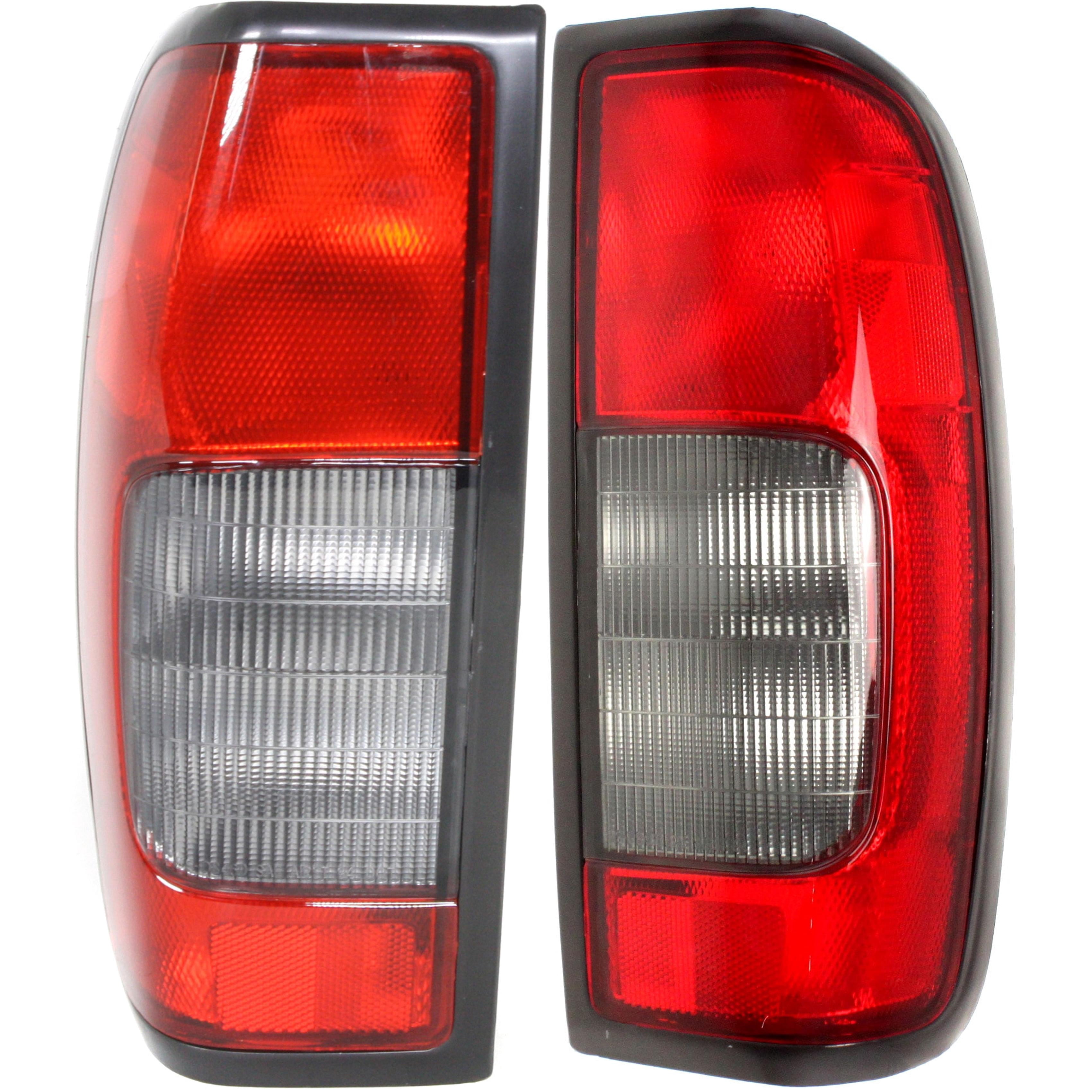 Tail Light Compatible With 2000-2001, 2003-2004 Nissan Frontier SET of 2 Left Driver and Right Passenger Side
