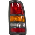 thumbnail image 1 of Tail Light Compatible With 2001-2003 GMC Sierra 3500 Chevrolet Silverado Right Passenger, 1 of 6
