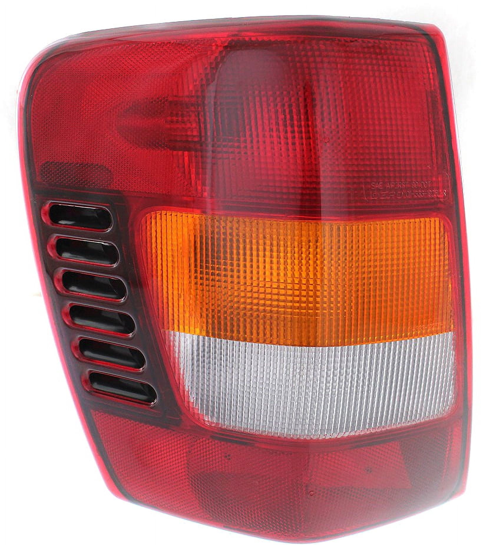 Tail Light Compatible With 2002-2004 Jeep Grand Cherokee Left Driver With bulb(s)