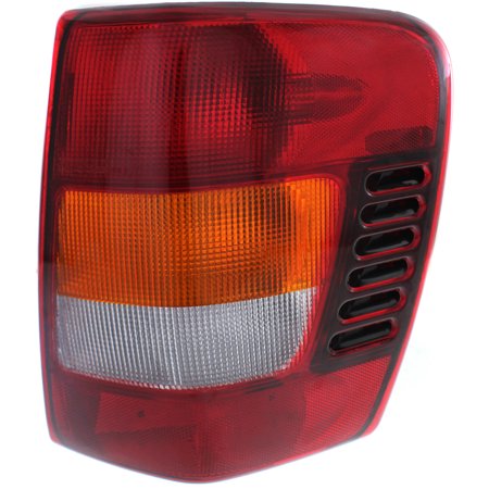Tail Light Compatible With 2002-2004 Jeep Grand Cherokee Right Passenger With bulb(s)