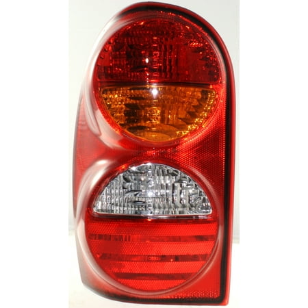 Tail Light Compatible With 2002-2004 Jeep Liberty Left Driver With bulb(s)