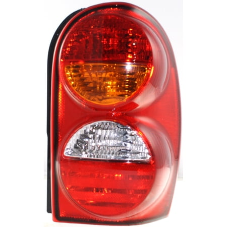 Tail Light Compatible With 2002-2004 Jeep Liberty Right Passenger With bulb(s)