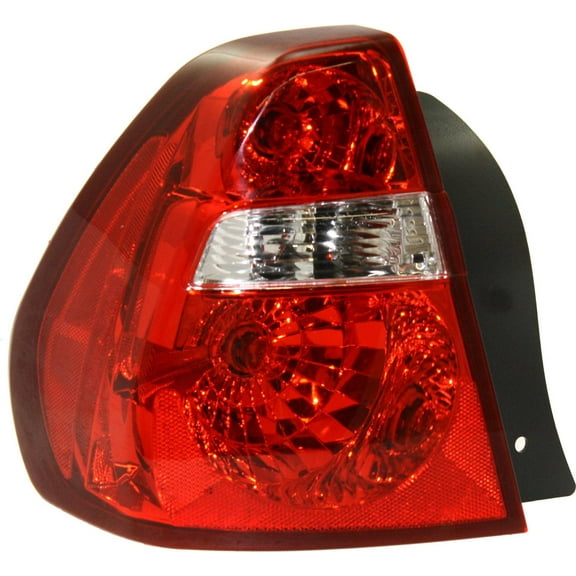 Tail Light Compatible With 2004-2008 Chevrolet Malibu Left Driver With bulb(s)