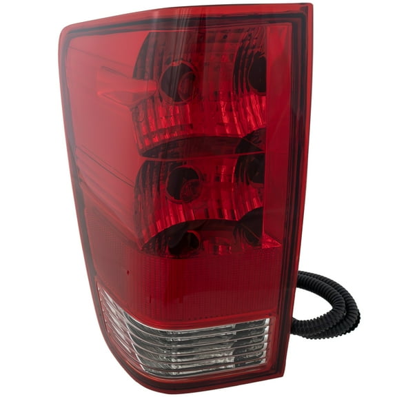 Tail Light Compatible With 2004-2015 Nissan Titan Left Driver With bulb(s) CAPA Certified