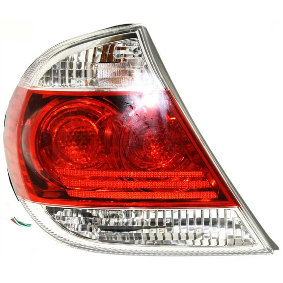 Tail Light Compatible With 2005-2006 Toyota Camry Left Driver With bulb(s)
