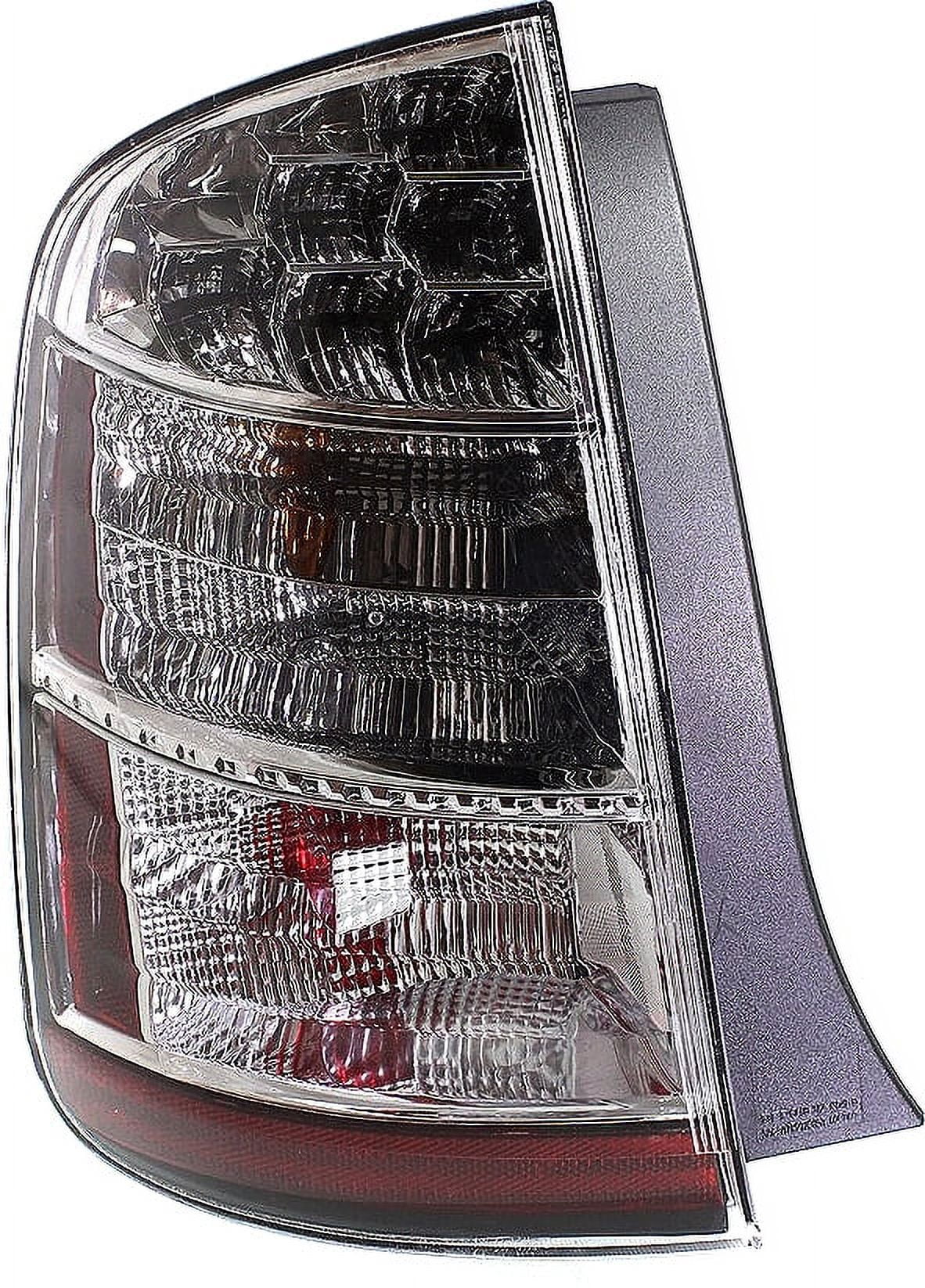 Tail Light Compatible With 2006-2009 Toyota Prius Left Driver With bulb(s)