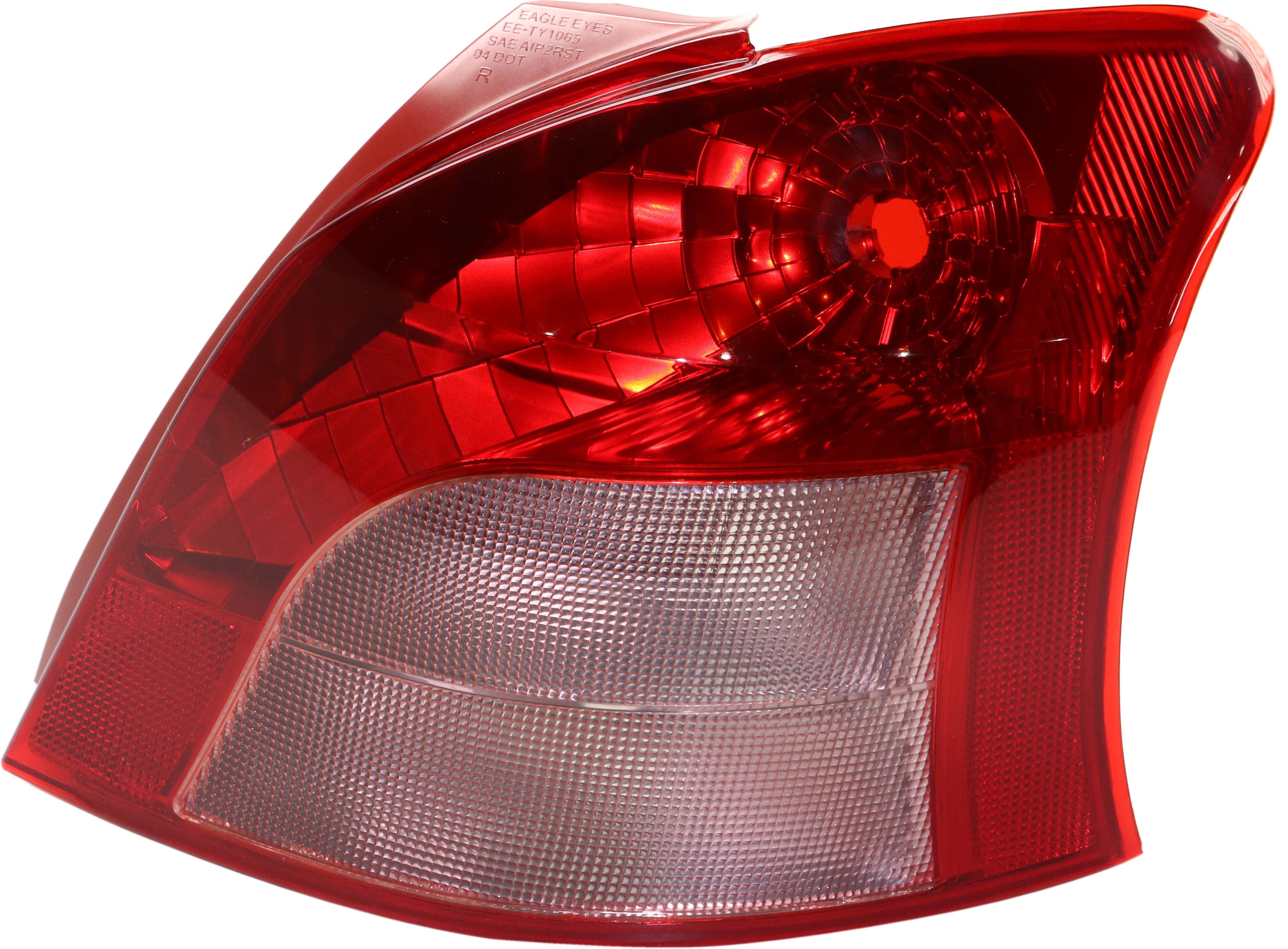 Tail Light Compatible With 2007-2008 Toyota Yaris Right Passenger