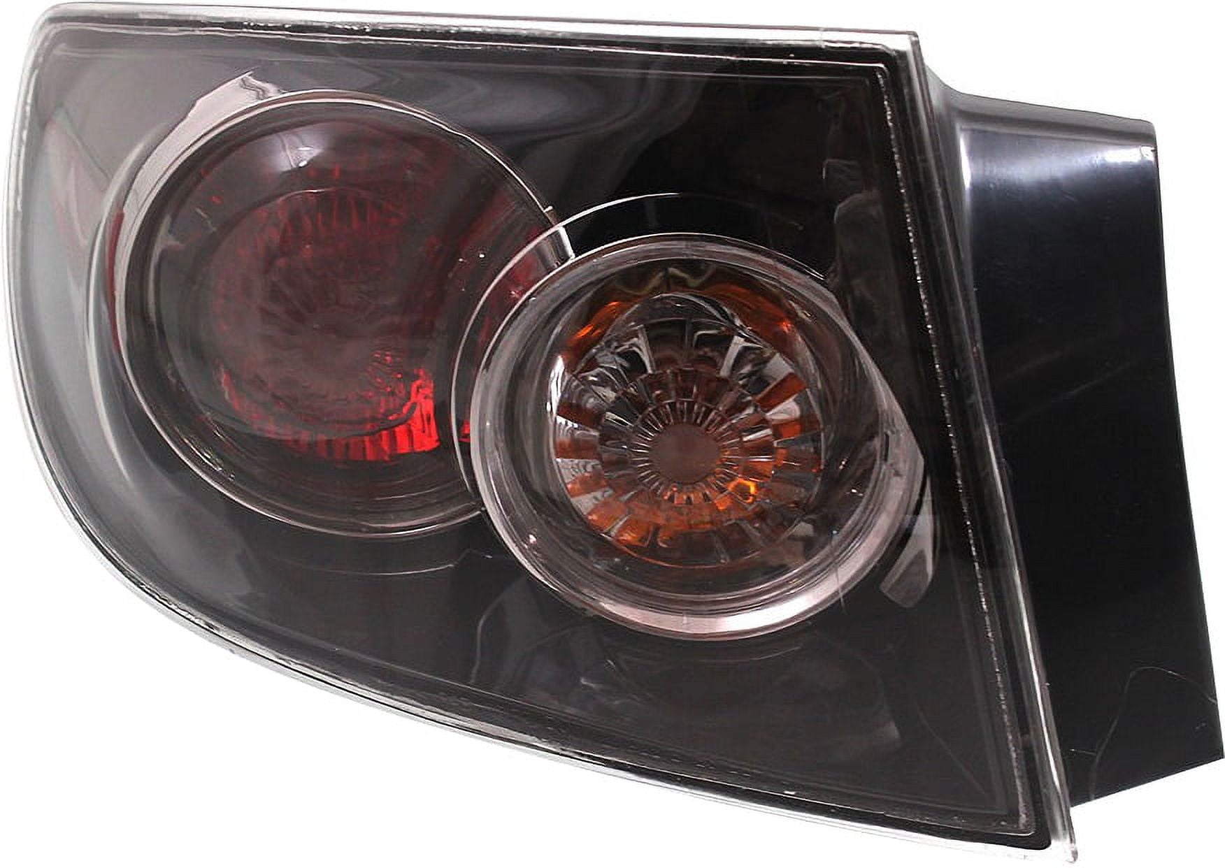 Tail Light Compatible With 2007-2009 Mazda 3 Left Driver With bulb(s)