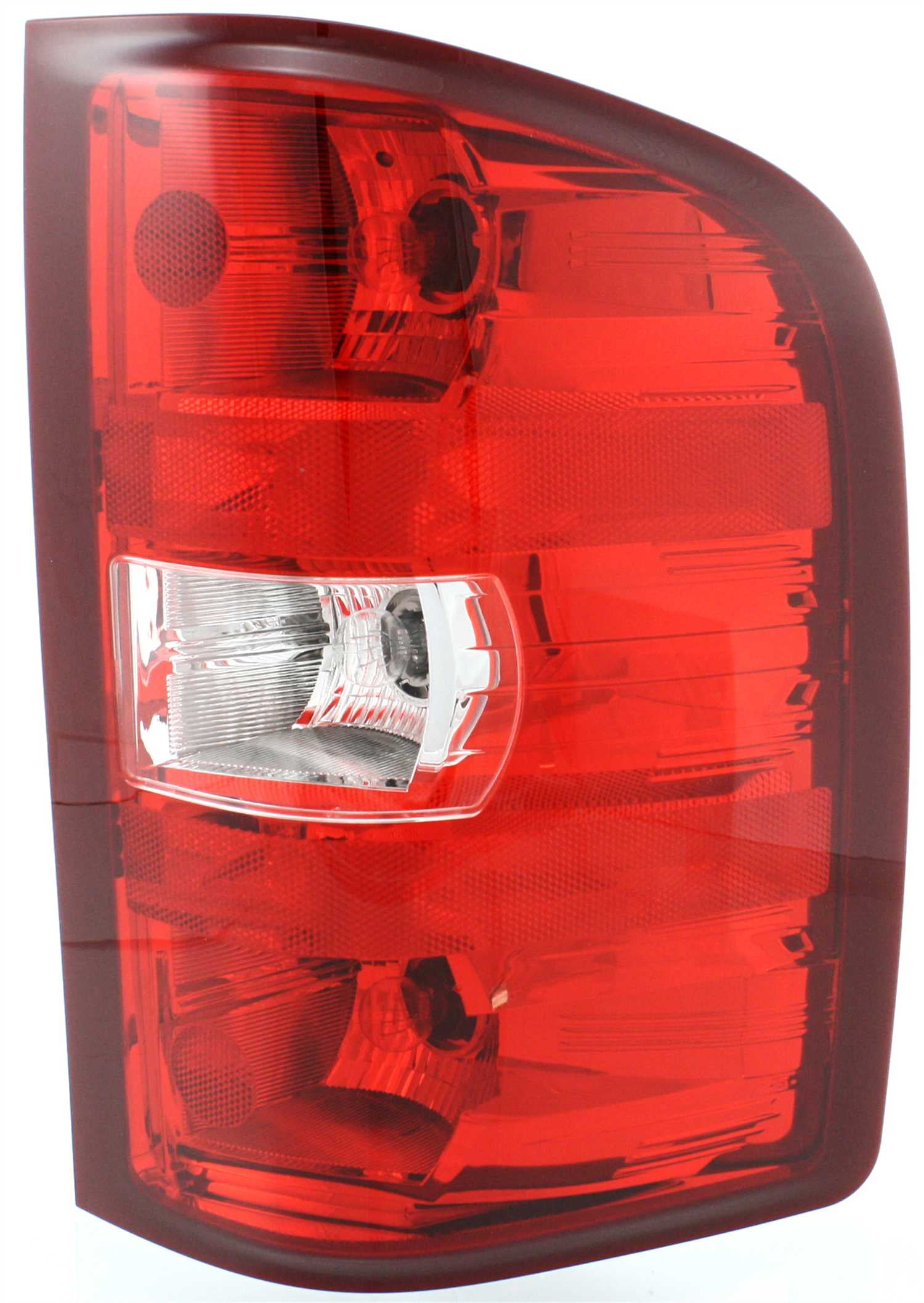 Tail Light Compatible With 2007-2010, 2012-2014 GMC Sierra 3500 HD 2007-2010 Chevrolet Silverado Right Passenger With bulb(s)