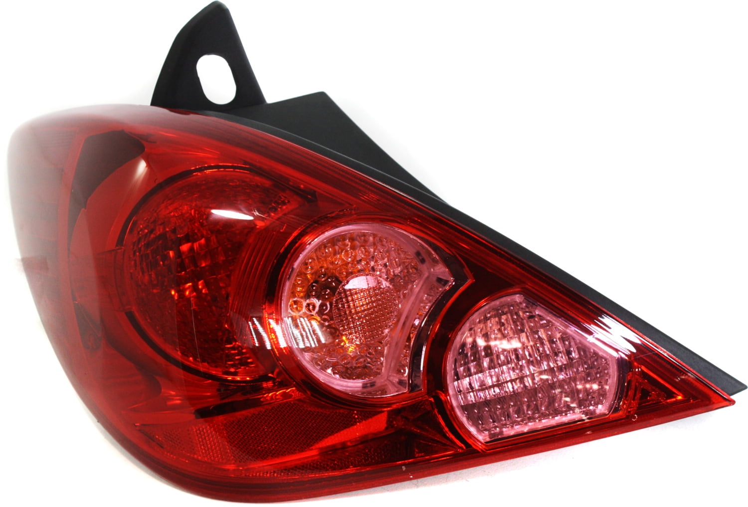 Tail Light Compatible With 2007-2012 Nissan Versa Left Driver With bulb(s)