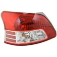 thumbnail image 1 of Tail Light Compatible With 2007-2012 Toyota Yaris Left Driver With bulb(s), 1 of 7