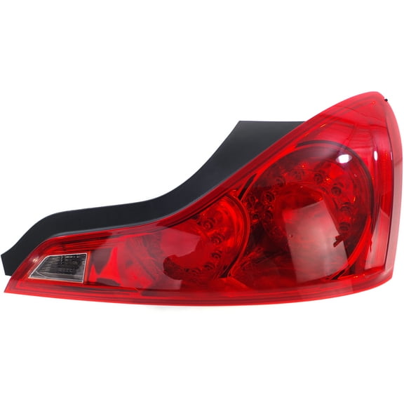 Tail Light Compatible With 2008-2013 Infiniti G37 2014-2015 Q60 Right Passenger With bulb(s)