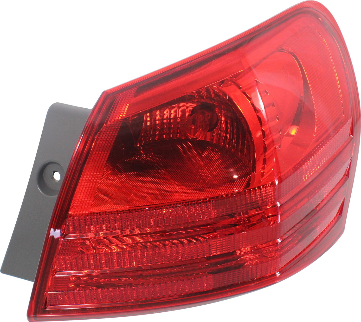 Tail Light Compatible With 2008-2013 Nissan Rogue 2014-2015 Select Right Passenger Side, Outer With bulb(s)