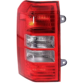 Tail Light Compatible With 2008-2017 Jeep Patriot Left Driver With bulb(s) CAPA Certified