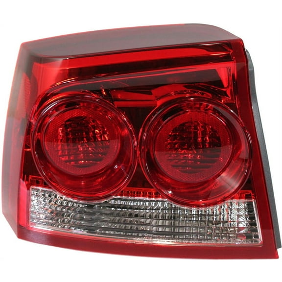 Tail Light Compatible With 2009-2010 Dodge Charger Left Driver With bulb(s)