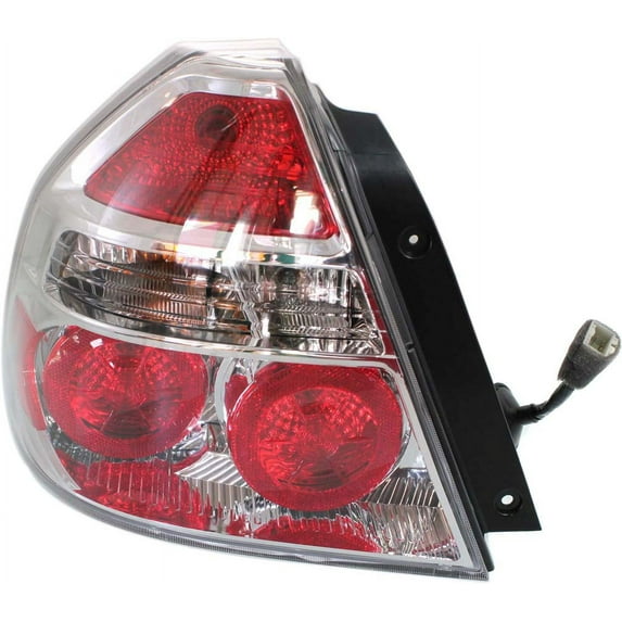 Tail Light Compatible With 2009-2011 Chevrolet Aveo Left Driver With bulb(s) CAPA Certified
