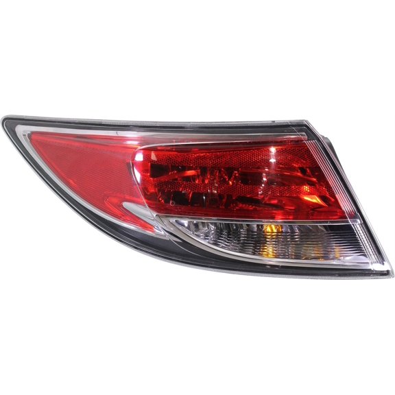 Tail Light Compatible With 2009-2013 Mazda 6 Left Driver With bulb(s)